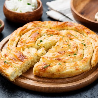 Traditional,Feta,Cheese,Phyllo,Pastry,Pie.