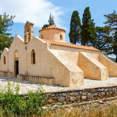 The Church Panagia Kera In The Village Kritsa Crete Greece greecetours