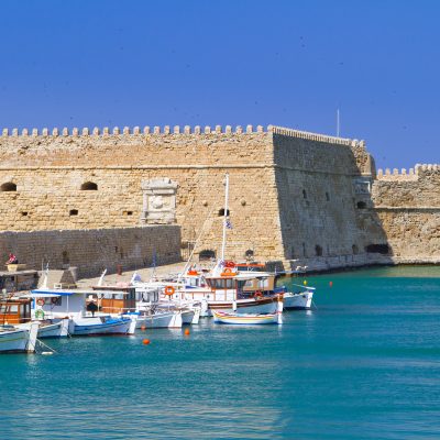 Venetian Fortress Koules In Heraklion Crete greecetours