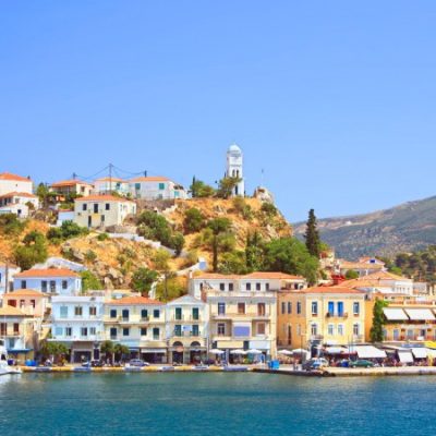Poros island Greece.