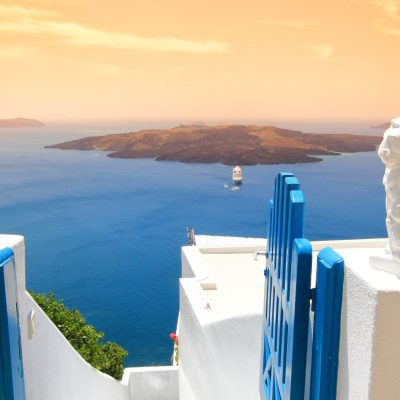 Gate to the sea - Santorini island 3